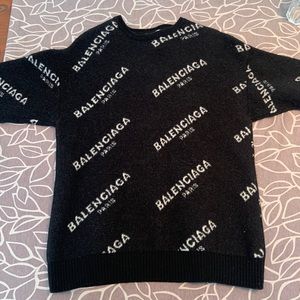 Balenciaga 2017 all over sweater